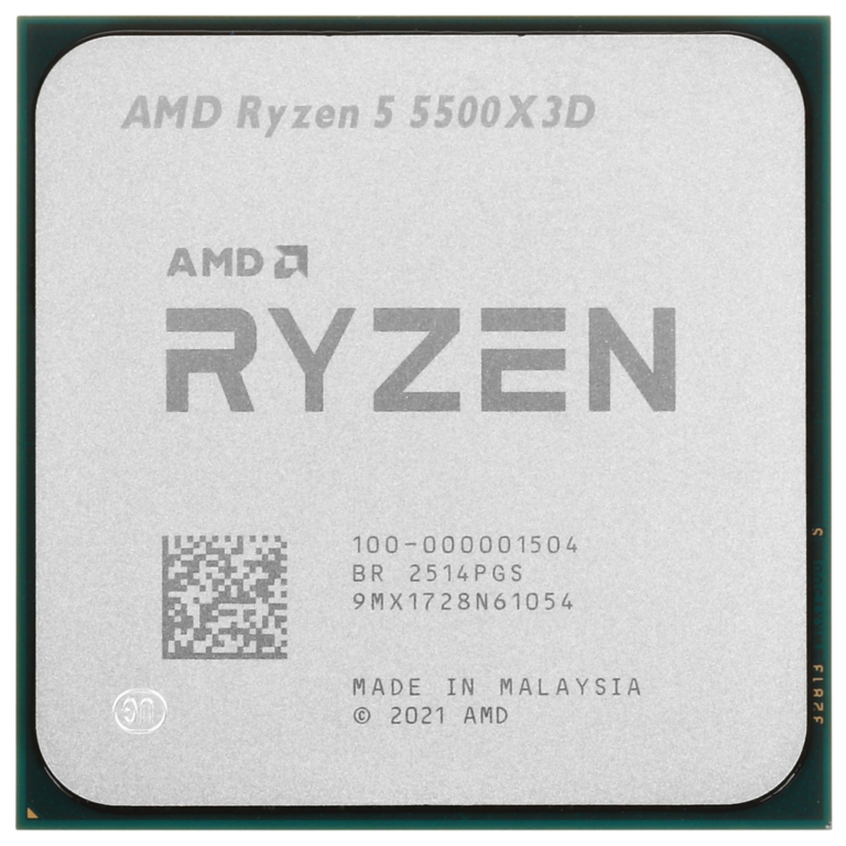 AMD Ryzen 5 5500X3D - 6 Ядер / 12 Потоков