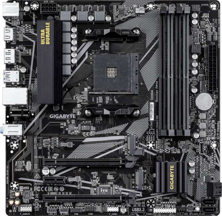 Gigabyte B550M DS3H R2