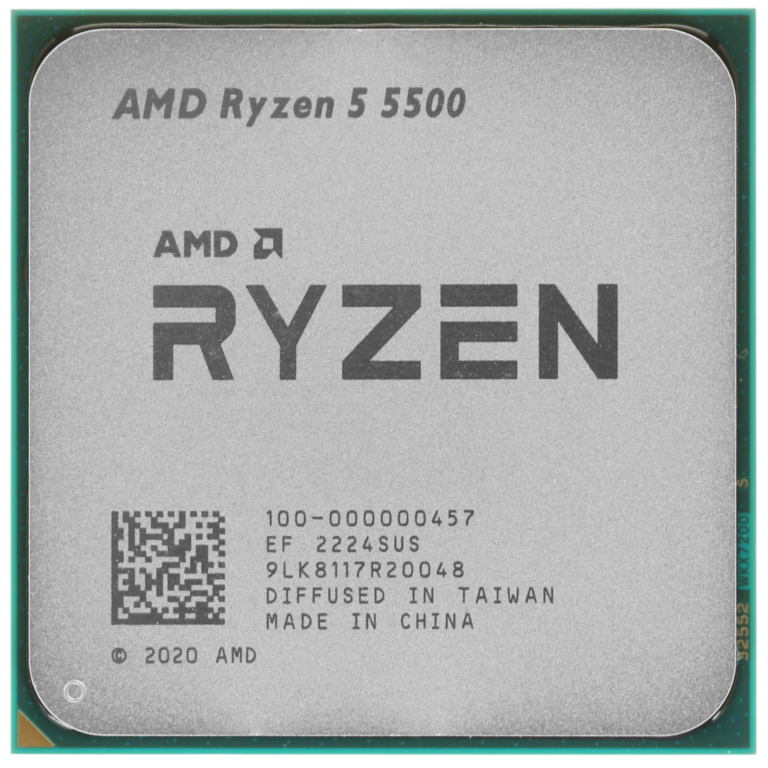 AMD Ryzen 5 5500 - 6 Ядер / 12 Потоков